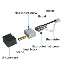 3D FREUNDE Hotend für Anycubic S1C – 3D Drucker Ersatzteil 24V – Passgenauer Extrusionskopf für präzise & zuverlässige Druckqualität – Hochwertiges Zubehör für Anycubic S1C