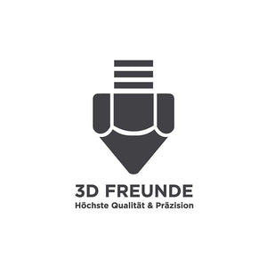 3D FREUNDE V6 Hot-End Kit: All Metal + Teflon J-head Bowden 0.4mm Düse Teflon Schlauch Lüfter PC4-m6 Push-Fit 1.75mm - 3D Drucker: Anycubic Creality Anet und weitere