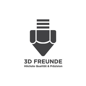 3D FREUNDE 2x Aluminium Heizblock E3D V6 Clone Heater Block Extruder Hotend RepRap Prusa I3 Makerbot 3D Drucker printer Aluminium